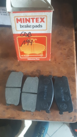 Колодки передні MDB1186 MINTEX