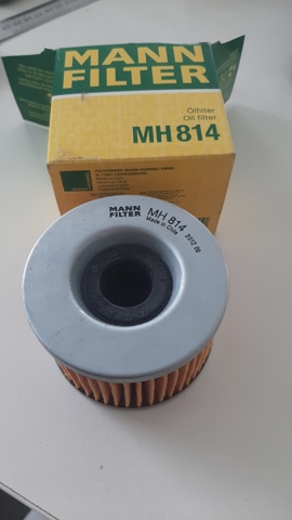 Фільтр масляний MH814 MANN
