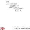 Маточина передня 4350221010 TOYOTA