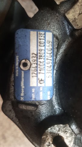 Турбонаддув 12643932 GM