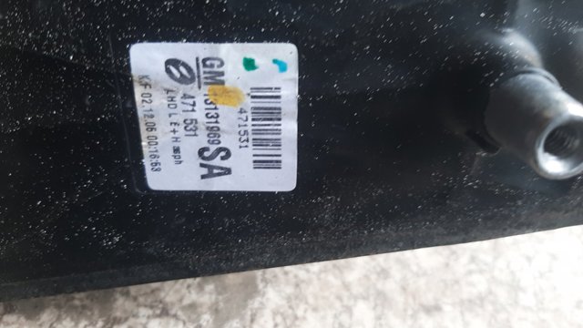 Бічне дзеркало заднього виду в зборі 13131969 GM