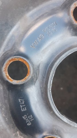 Диск колісний 1K0601027C VAG