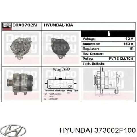 Генератор автомобільний 373002F100 HYUNDAI
