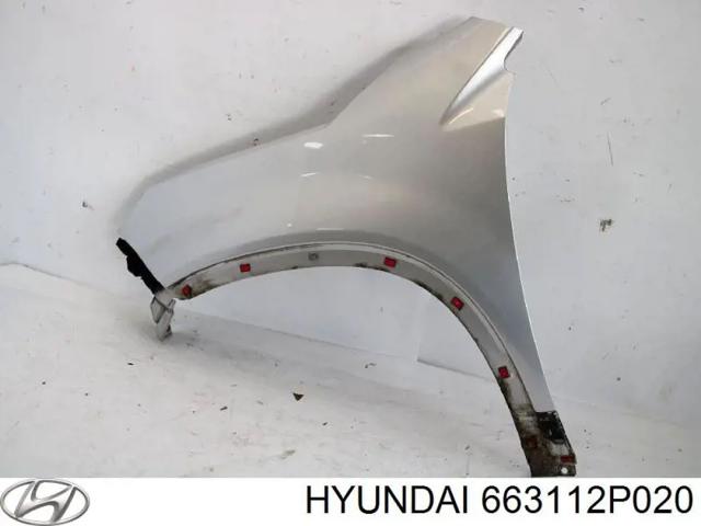 Переднє ліве крило 663112P020 HYUNDAI