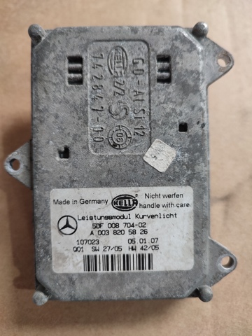 Модуль управління світлом фар A0038205826 MERCEDES