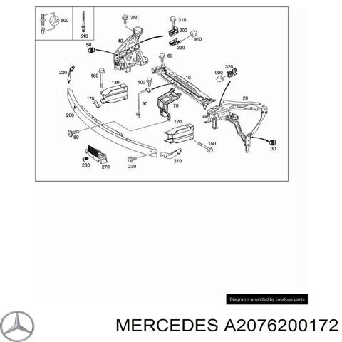 Телевізор верхній A2076200172 MERCEDES