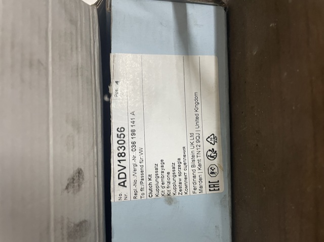 Комплект зчеплення (3 частини) ADV183056 BLUE PRINT