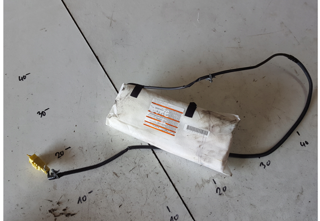Подушка безпеки AIRBAG спинки сидіння, лівого 985H11KA1D NISSAN