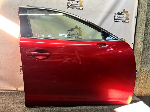 Mazda 6 2013-2021 двері праві перед червоні, оригінальна фарба, без вмятин  41v GHY0-58-02XJ