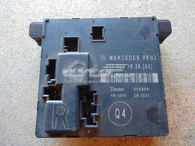 Блок комфорту задніх дверей A2118201626 MERCEDES