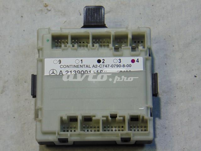 Блок комфорту передніх дверей A2139001118 MERCEDES
