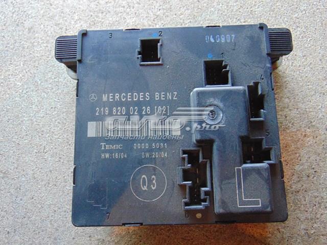 Блок управління комфорту A2198200226 MERCEDES