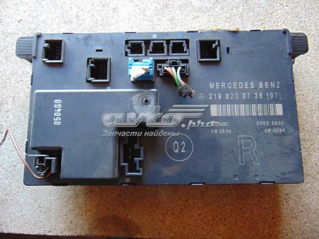 Блок управління комфорту A2198200726 MERCEDES