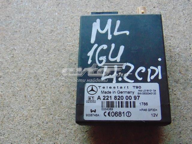 Модуль керування (ЕБУ) автономного обігрівача A2218200097 MERCEDES
