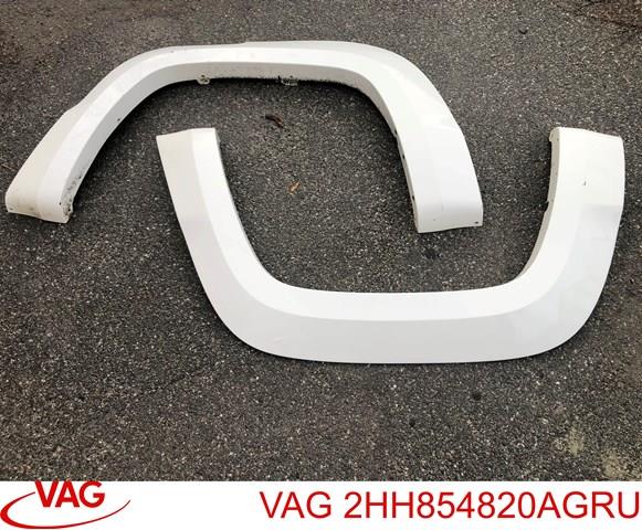 Молдинг задньої арки крила, правий 2HH854820AGRU VAG
