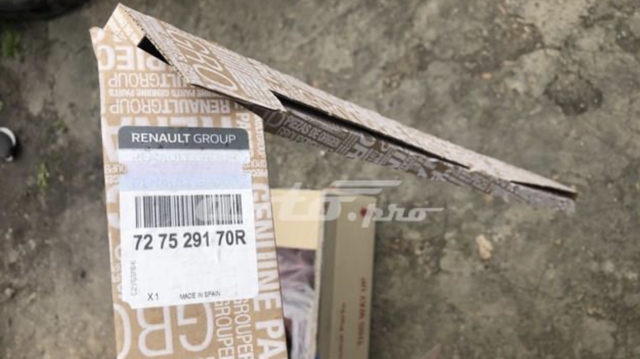 Ущільнювач вітрового скла 727529170R RENAULT