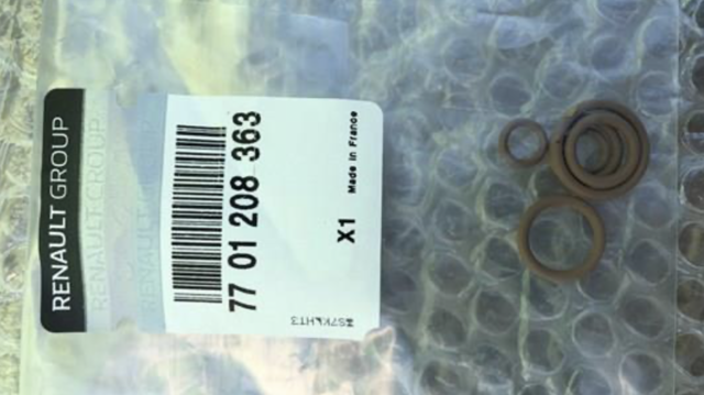 Ремкомплект компресора кондиціонера 7701208363 RENAULT