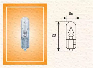Лампа автомобільна 003722100000 MAGNETI MARELLI