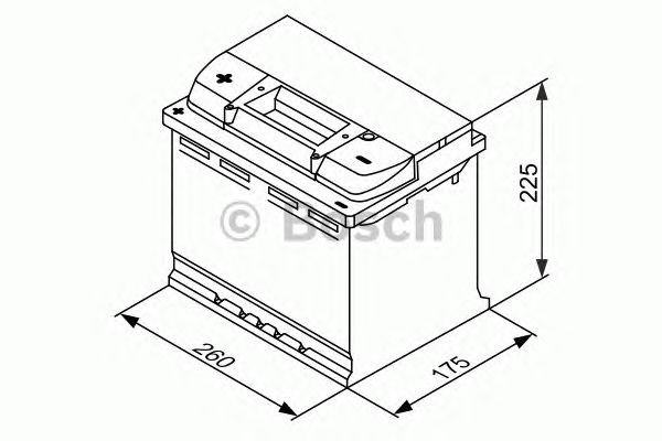 Батарея акумуляторна 0092L40270 BOSCH