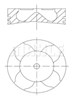 Поршень в комплекті на 1 циліндр, 3-й ремонт (+0,60) 0100401 MAHLE