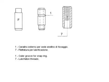 Направляюча клапана, впускного 011369 METELLI