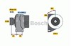 Генератор 0124525001 BOSCH