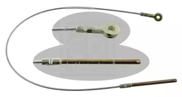 Трос стоянкового гальма передній 01958 FEBI