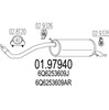Глушник вихлопних газів кінцевий 0197940 MTS