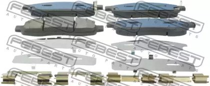 Колодки передні 0201A60F FEBEST