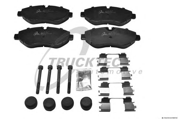 Колодки гальмівні дискові комплект 0235196 TRUCKTEC