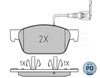 Колодки гальмівні дискові комплект 0252462318PD MEYLE