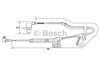 Датчик АБС (ABC) передній, правий 0265006677 BOSCH