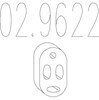 Подушка кріплення глушника 029622 MTS