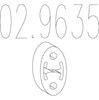 Подушка кріплення глушника 029635 MTS