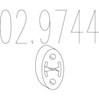 Подушка кріплення глушника 029744 MTS