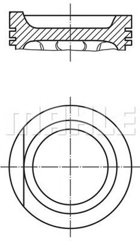 Поршень в зборі 0347602 MAHLE