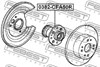 Підшипник задньої маточини 0382CFA50R FEBEST