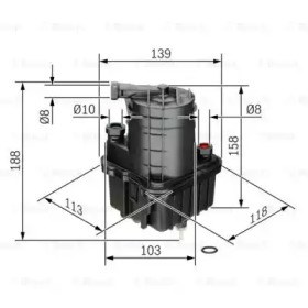 Фільтр паливний 0450907016 BOSCH