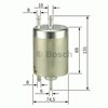 Фільтр-відстійник палива грубої очистки 0450915001 BOSCH