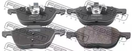 Колодки гальмівні дискові комплект 0501CRF FEBEST