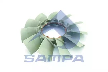 Вентилятор радіатора кондиціонера 051232 SAMPA