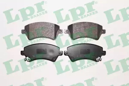 Колодки гальмівні передні, дискові 05P1002 LPR