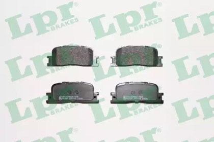 Задні колодки 05P1115 LPR
