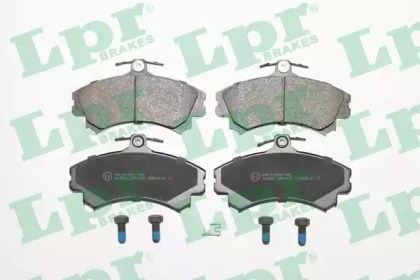 Колодки передні 05P1221 LPR