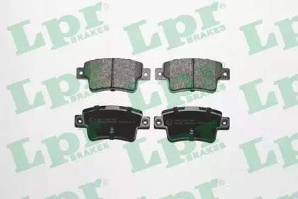 Задні гальмівні колодки 05P1224 LPR