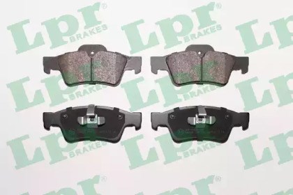 Колодки на гальмо задній дисковий 05P1254 LPR