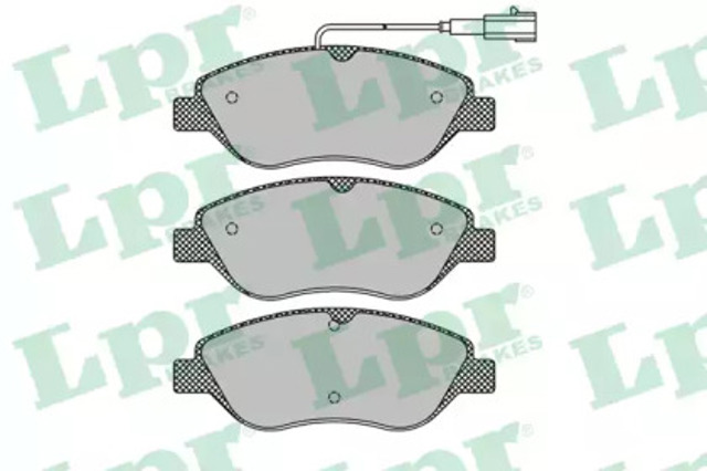 Передні гальмівні колодки 05P1267 LPR