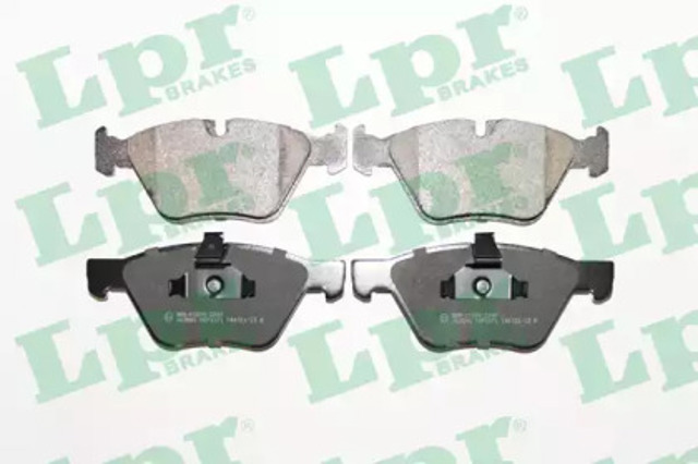 Колодки гальмівні дискові комплект 05P1271 LPR