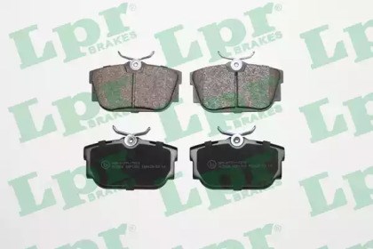 Задні гальмівні колодки 05P1303 LPR