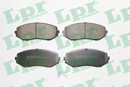 Тормозні колодки 05P1318 LPR